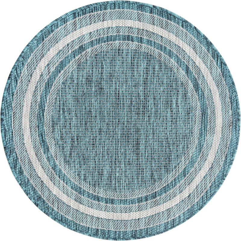 3' x 3' Fanshawe · Border Outdoor Rug