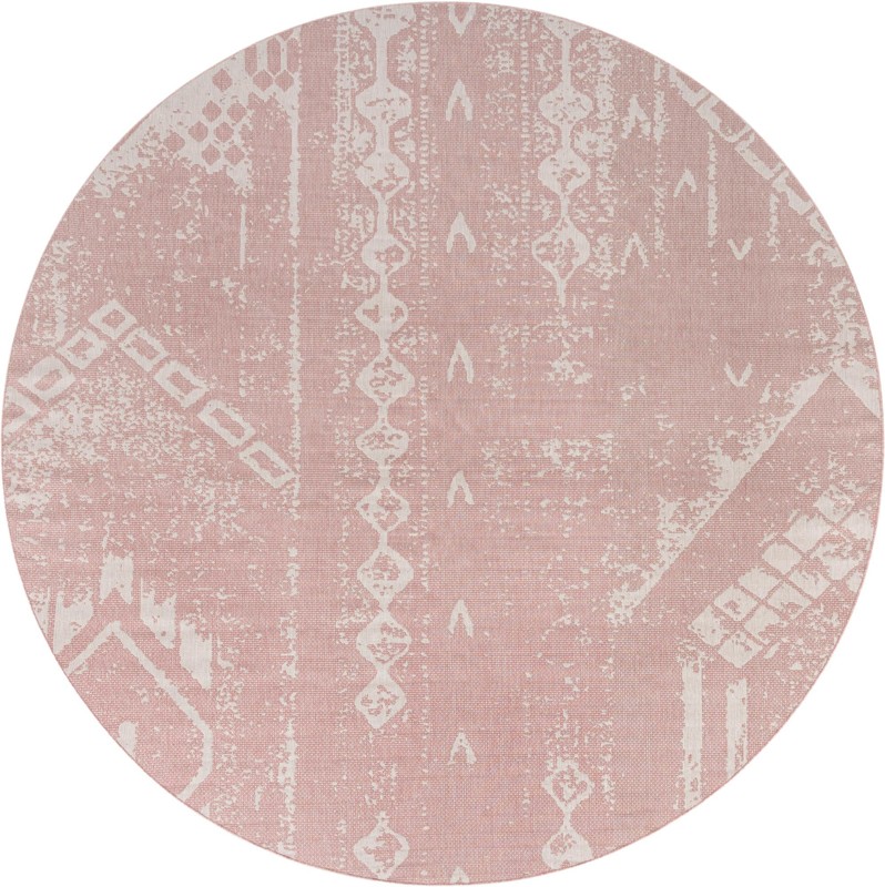 Wildman · Geometric Outdoor Rug, pink