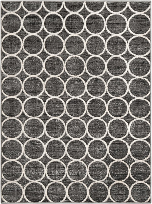 5' 3 x 7' Corvallis · Geometric rug, grey