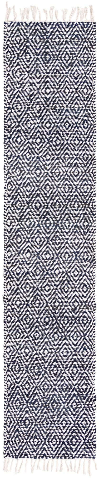 2' 2 x 10' Holland · Diamond Braided Jute Rug