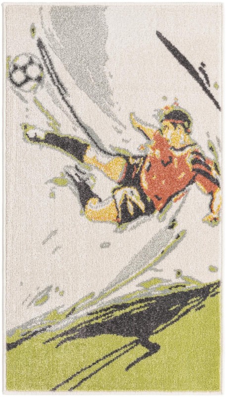 Tierney · Pictoral rug, gray