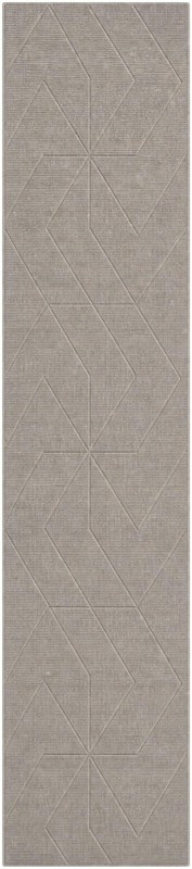 Cowan · Geometric Wool Rug, steel gray