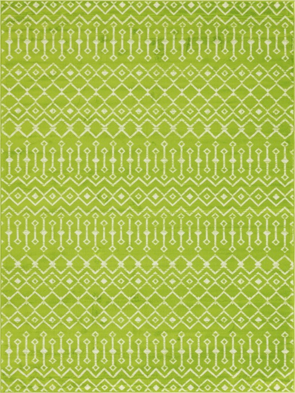 7' 10 x 11' Dudley · Chevron rug