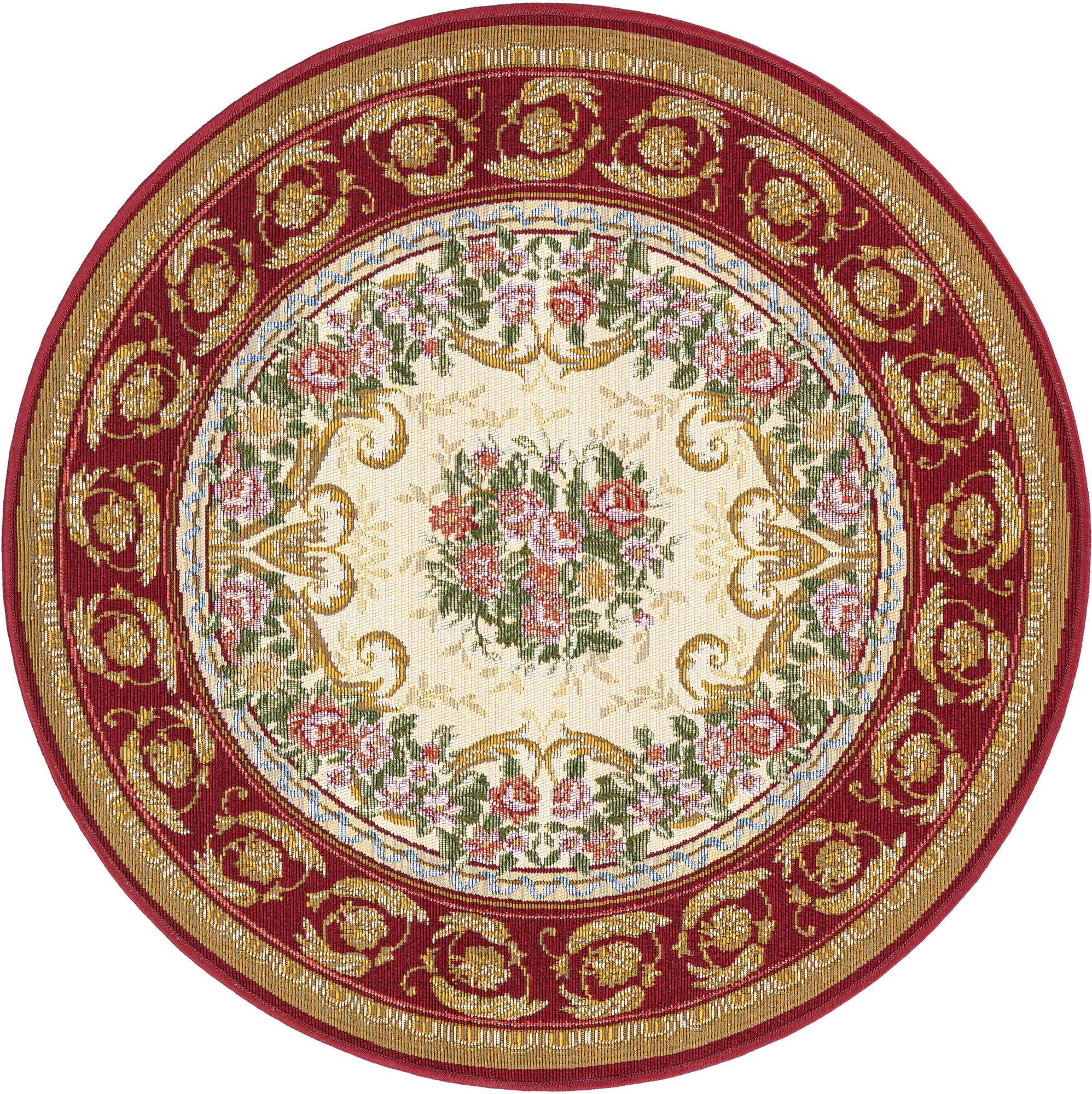 3' x 3' Lomax · Border Outdoor Rug