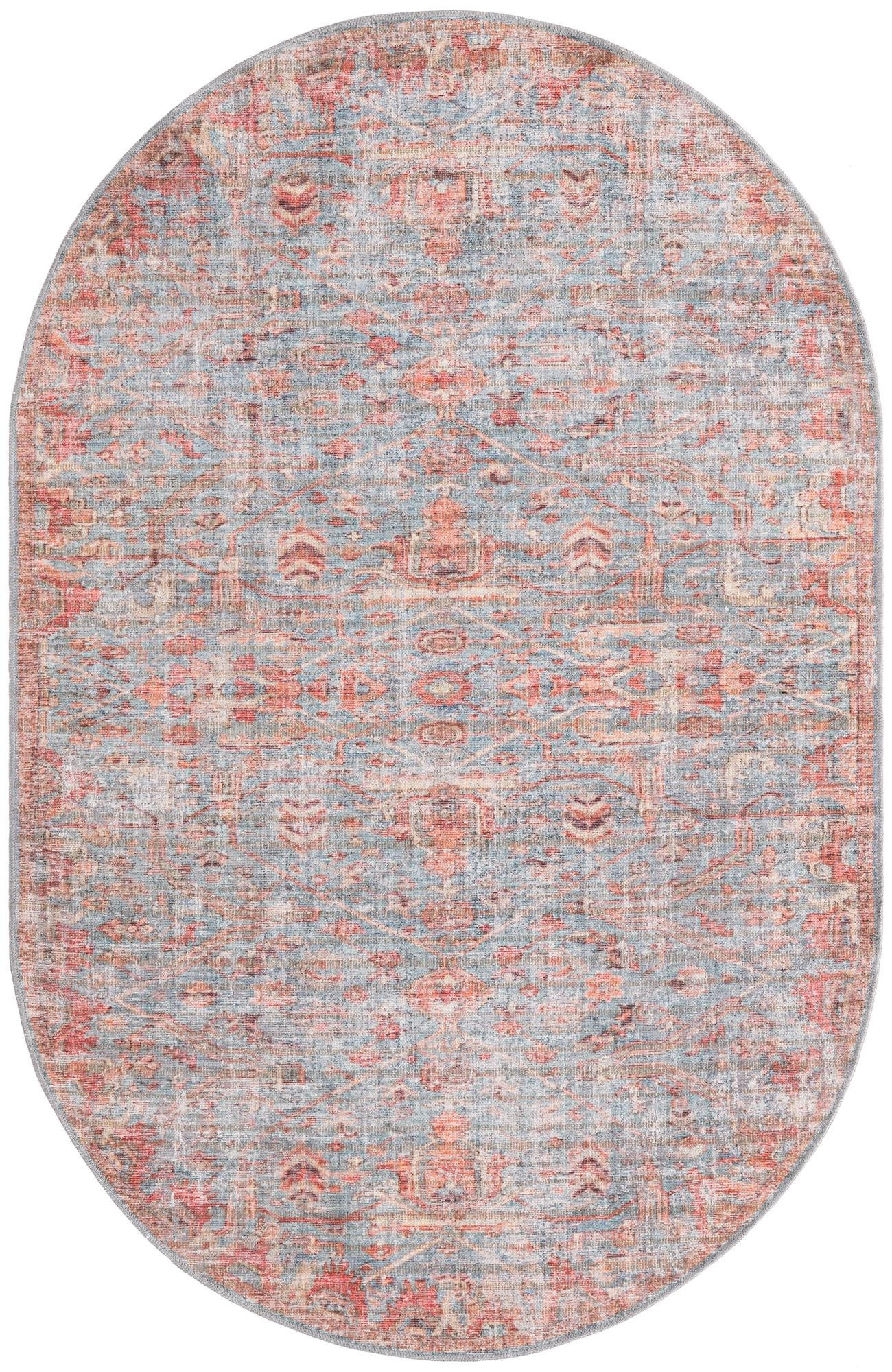 5' 3 x 8' Burnside · Medallion Washable Rug