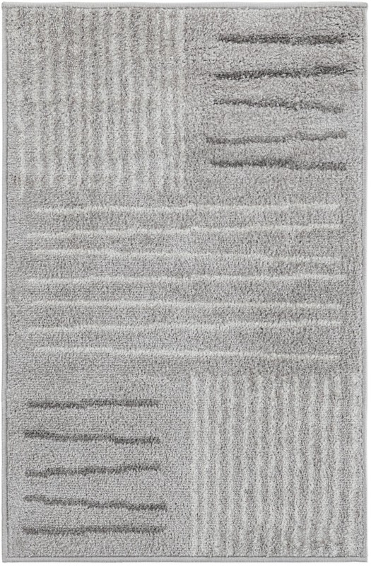 Bellingham · Patchwork rug, gray