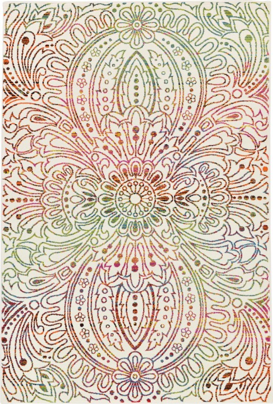6' x 9' Lavender · Medallion rug