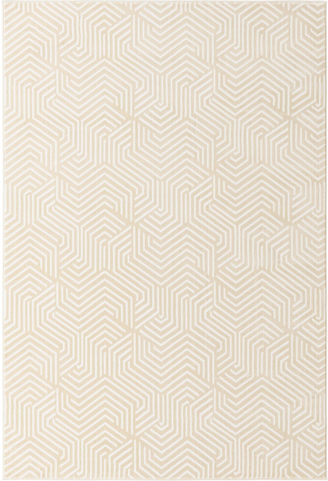 5' 3 x 8' Manning · Geometric rug, ivory white