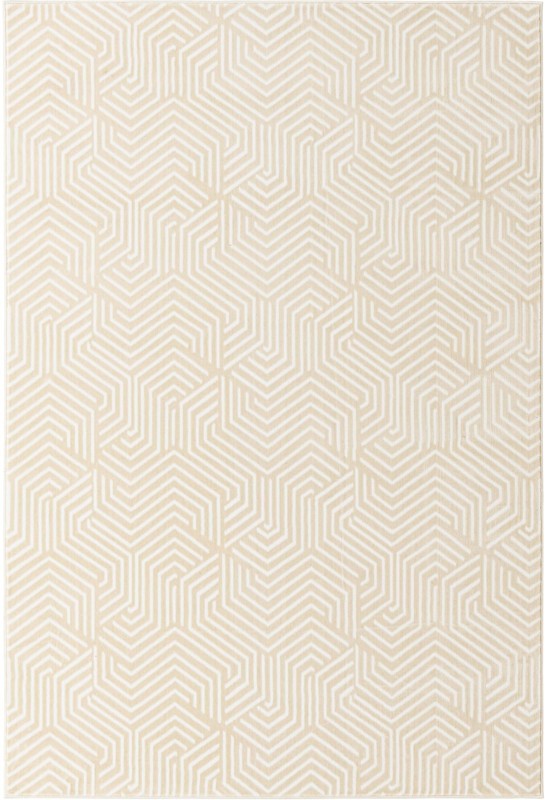 5' 3 x 8' Manning · Geometric rug, ivory white