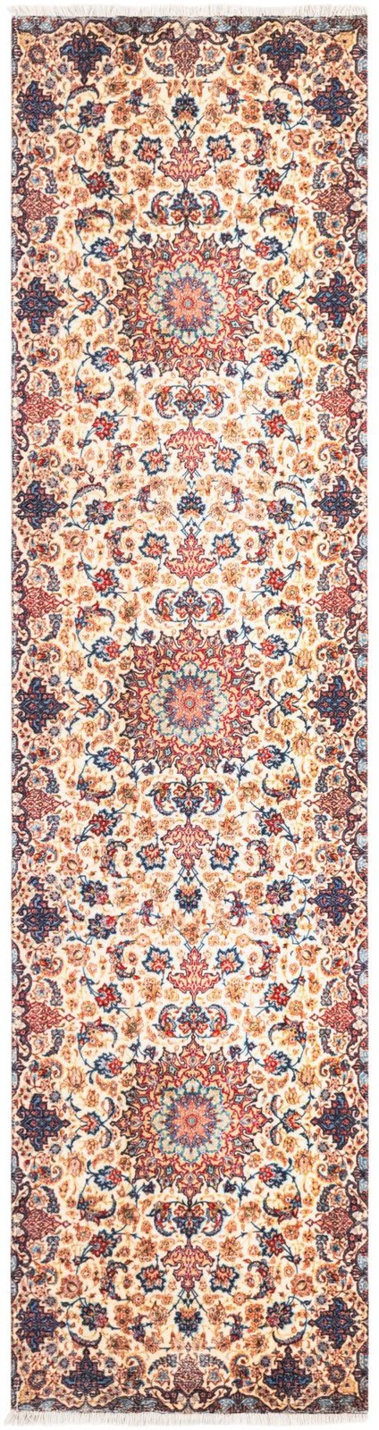 2' x 8' Judith · Border rug, beige