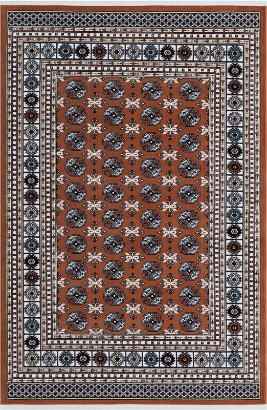 Crestwood · Border rug, dusty pink