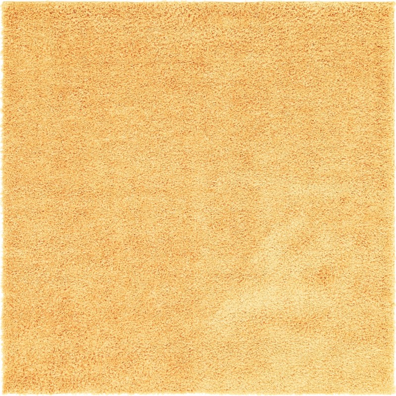 Dunham · Solid Shag Rug, yellow