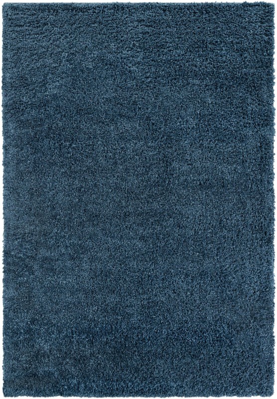 Easton · Border Shag Rug, dblue