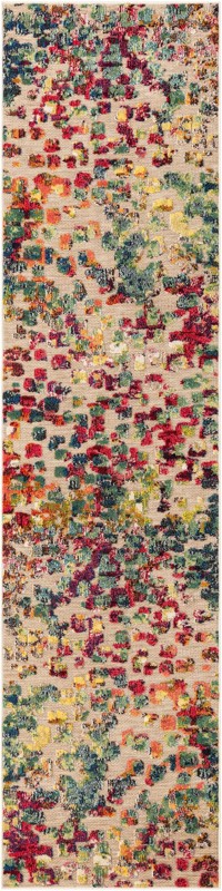 2' 7 x 10' Fitzroy · Abstract Outdoor Rug, multi