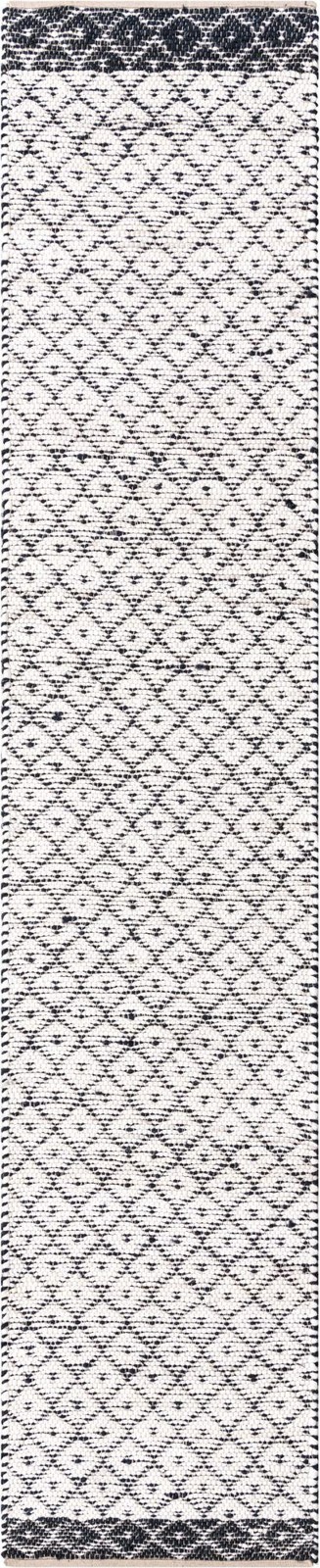 2' 7 x 13' 1 Grove · Diamond Chindi Rug, ivory