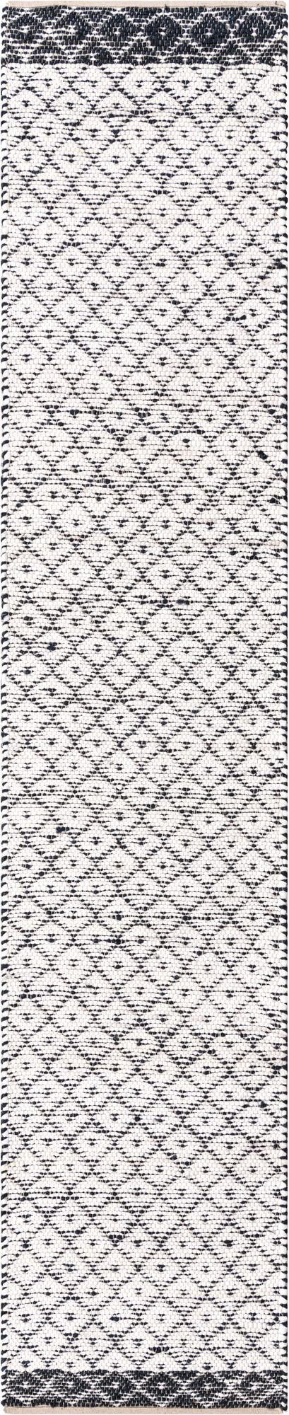 2' 7 x 13' 1 Grove · Diamond Chindi Rug, ivory