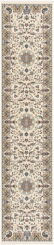 Blakemore · Floral medallion rug, ivory and beige