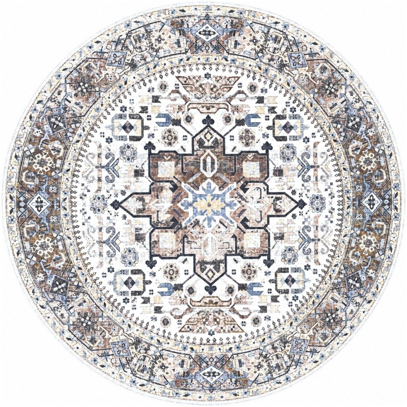 Tatlock · Medallion rug, ivory almond