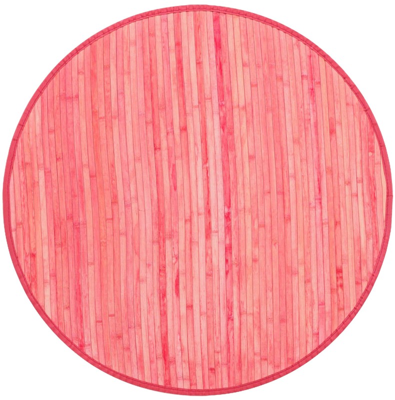 Nora · Border rug, pink