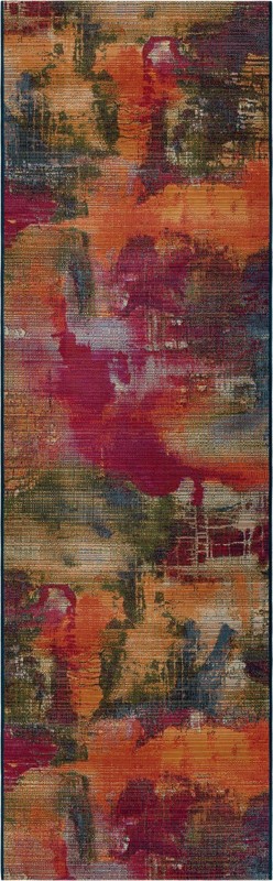 2' 7 x 10' Lomax · Abstract Outdoor Rug