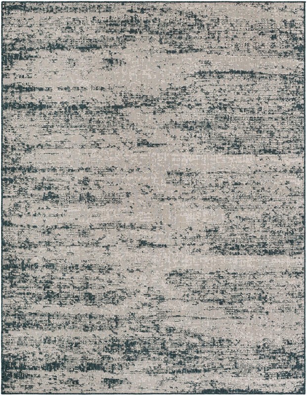 7' 10 x 10' Henley · Abstract Outdoor Rug, teal