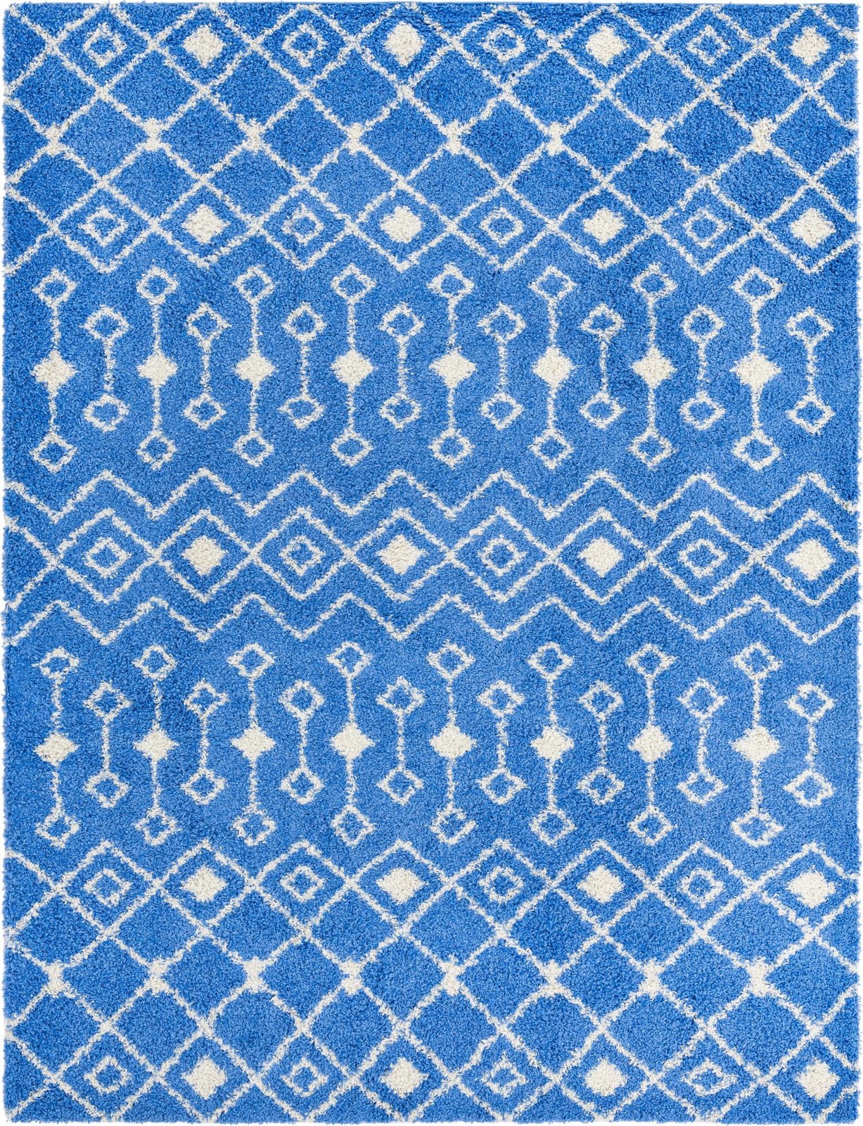 10' x 13' Bayley · Diamond Shag Rug