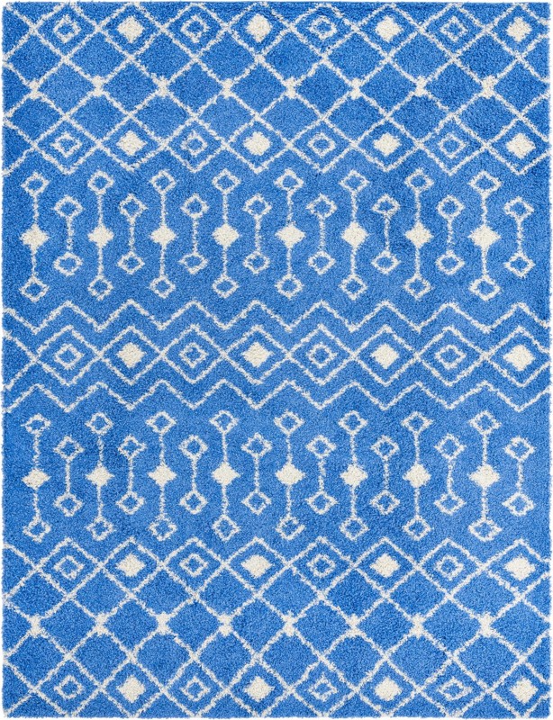 10' x 13' Bayley · Diamond Shag Rug
