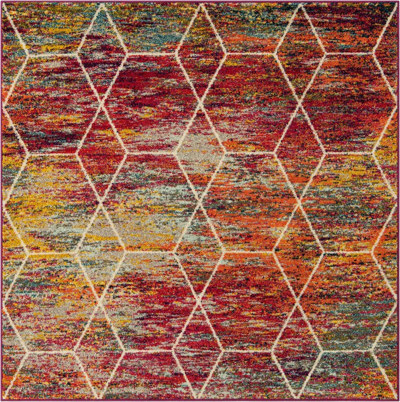 6' x 6' Galloway · Abstract rug