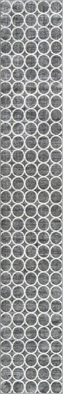 Corvallis · Geometric rug, grey