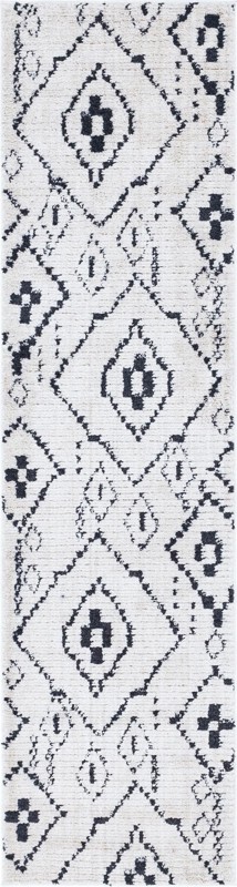 Burr · Diamond rug, cream