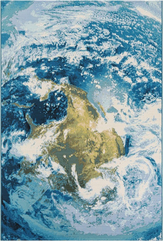 6' 1 x 9' Lomax · Abstract Outdoor Rug