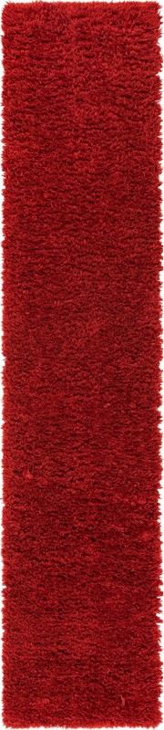 2' 7 x 13' Olympia · Solid Shag Rug, merlot