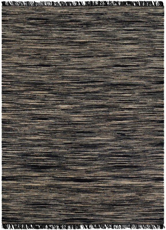 10' x 14' 1 Barrett · Striped rug, navy and ivory