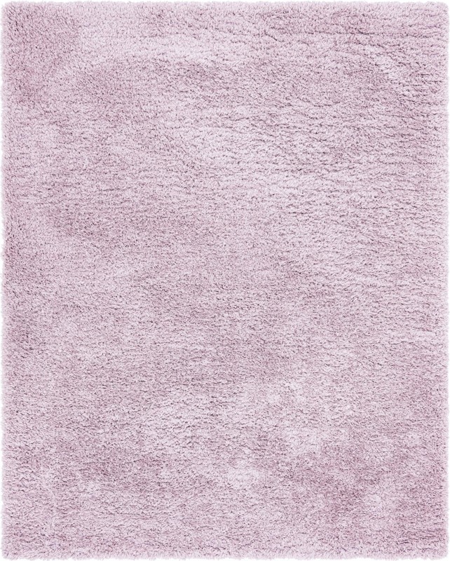 Olympia · Solid Shag Rug, lavender