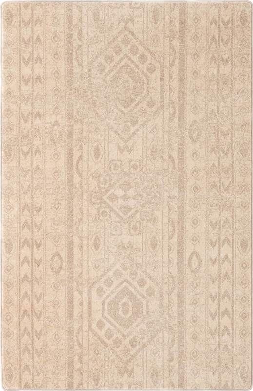 5' x 8' Lundy · Chevron rug, ivory