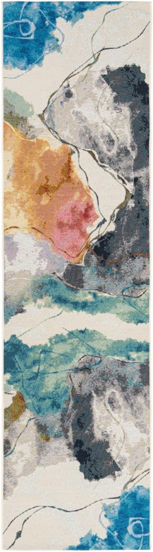 2' 7 x 10' Lomax · Abstract Outdoor Rug
