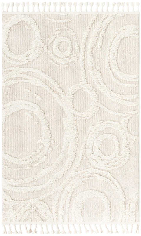 Beech · Abstract rug, ivory
