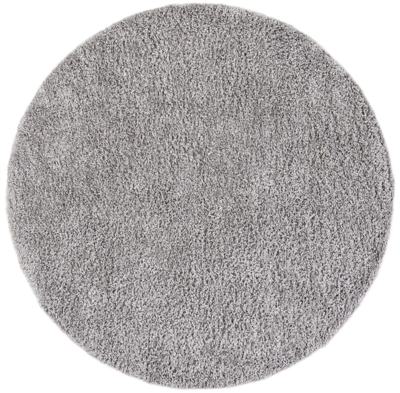 6' 2 x 6' 5 Easton · Solid Shag Rug, lgrey
