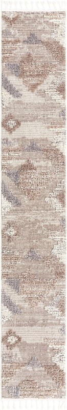2' x 12' Ainsworth · Abstract rug, sand