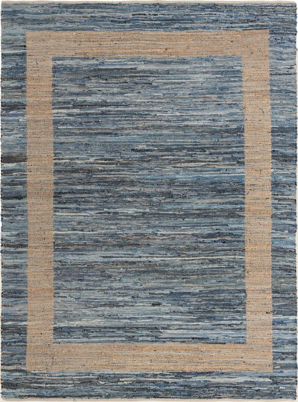 9' x 12' Stafford · Border Chindi Rug
