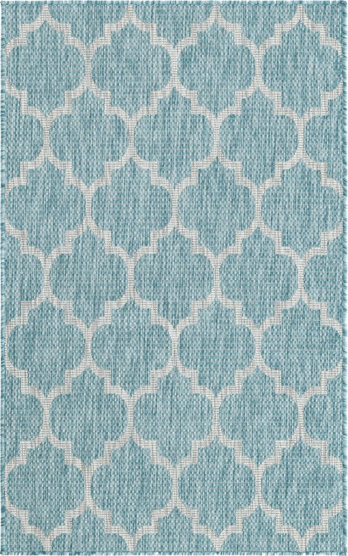 3' x 5' 3 Fanshawe · Geometric Outdoor Rug