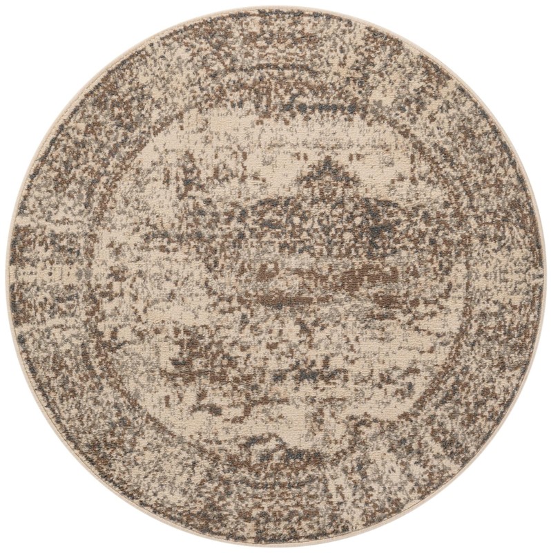 4' x 4' Maude · Border rug