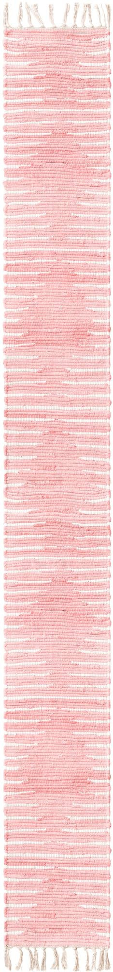 1' 2 x 10' Roper · Striped Chindi Rug