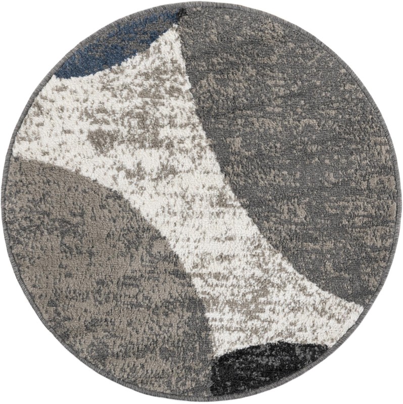 3' x 3' Brownsville · Abstract rug, multi