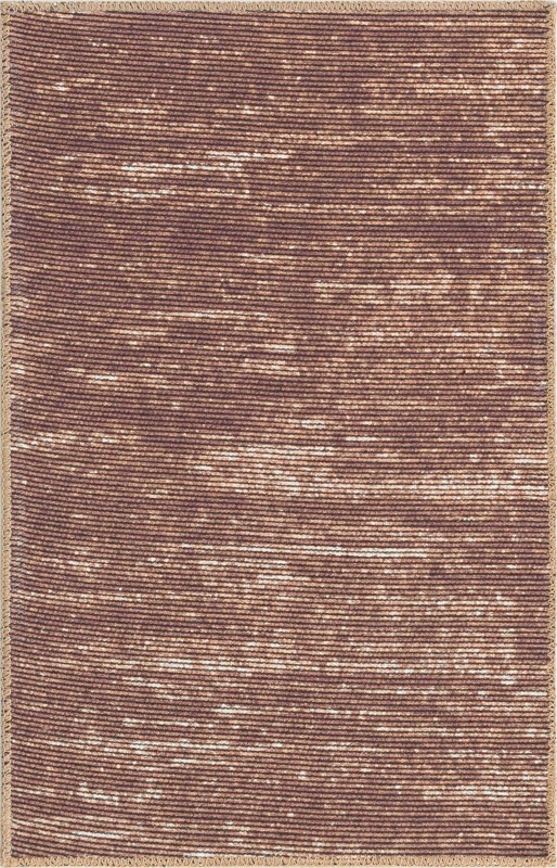 Prewitt · Striped rug, brown and beige