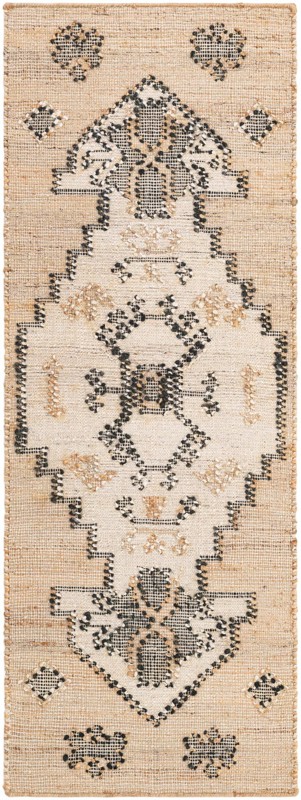 2' x 6' 1 Furlong · Diamond rug, beige