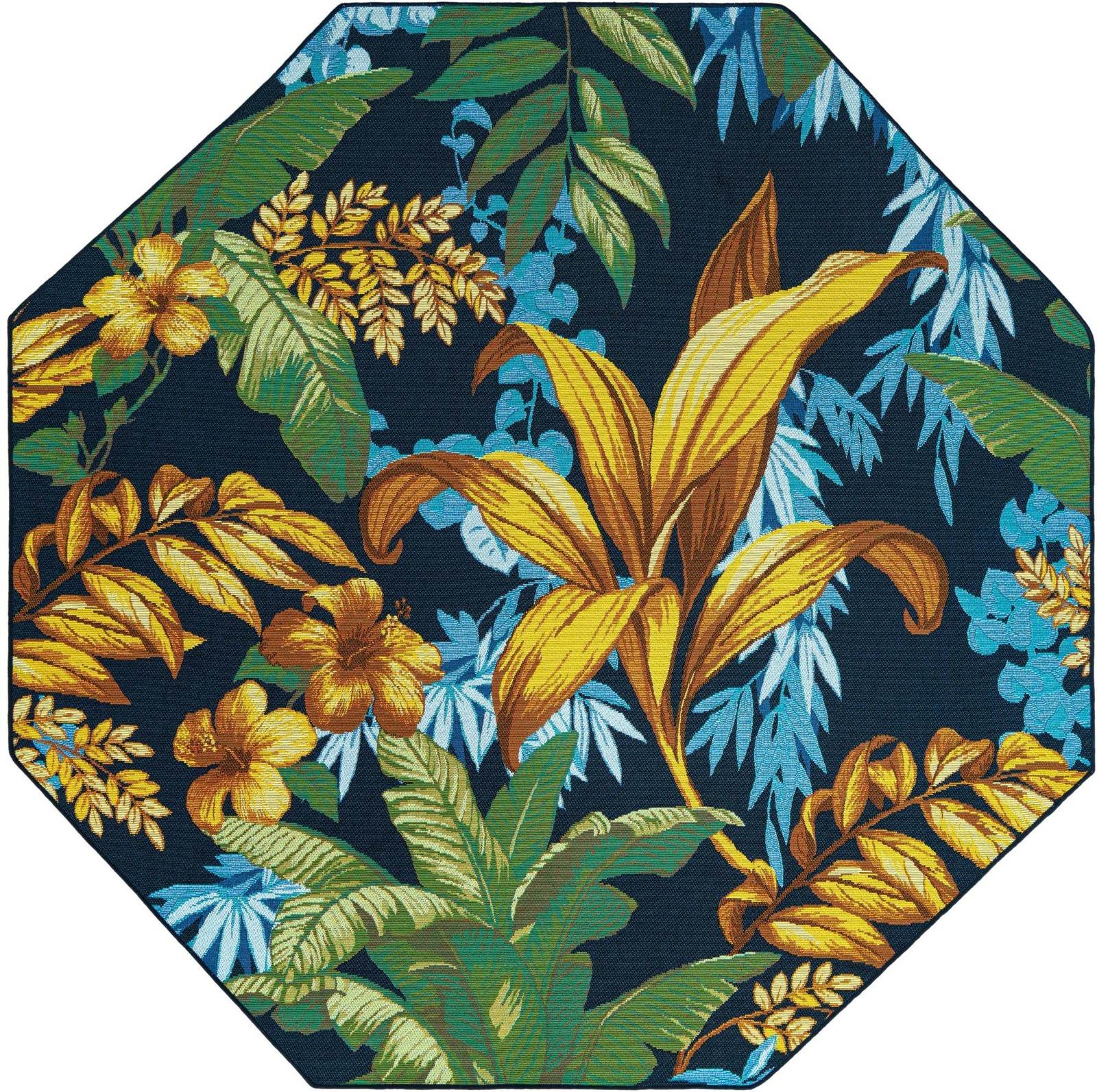7' x 7' Lomax · Abstract Outdoor Rug