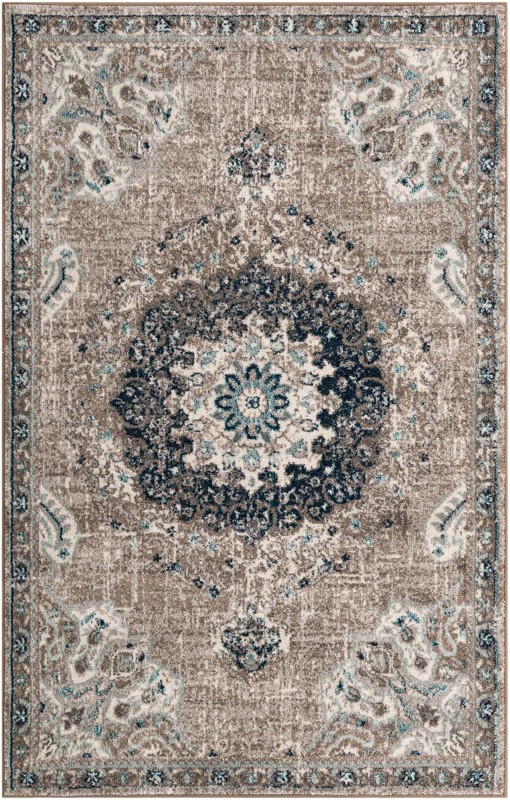 5' 3 x 8' Amberley · Border rug