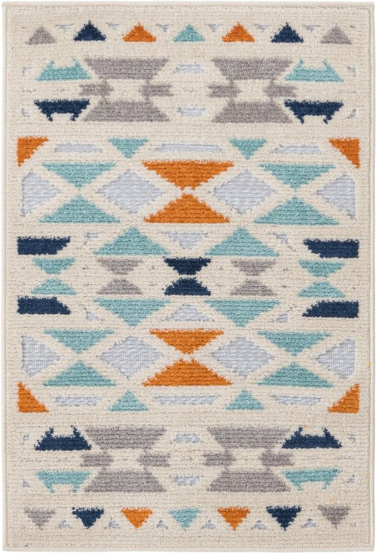 Barrington · Geometric Outdoor Rug, gray
