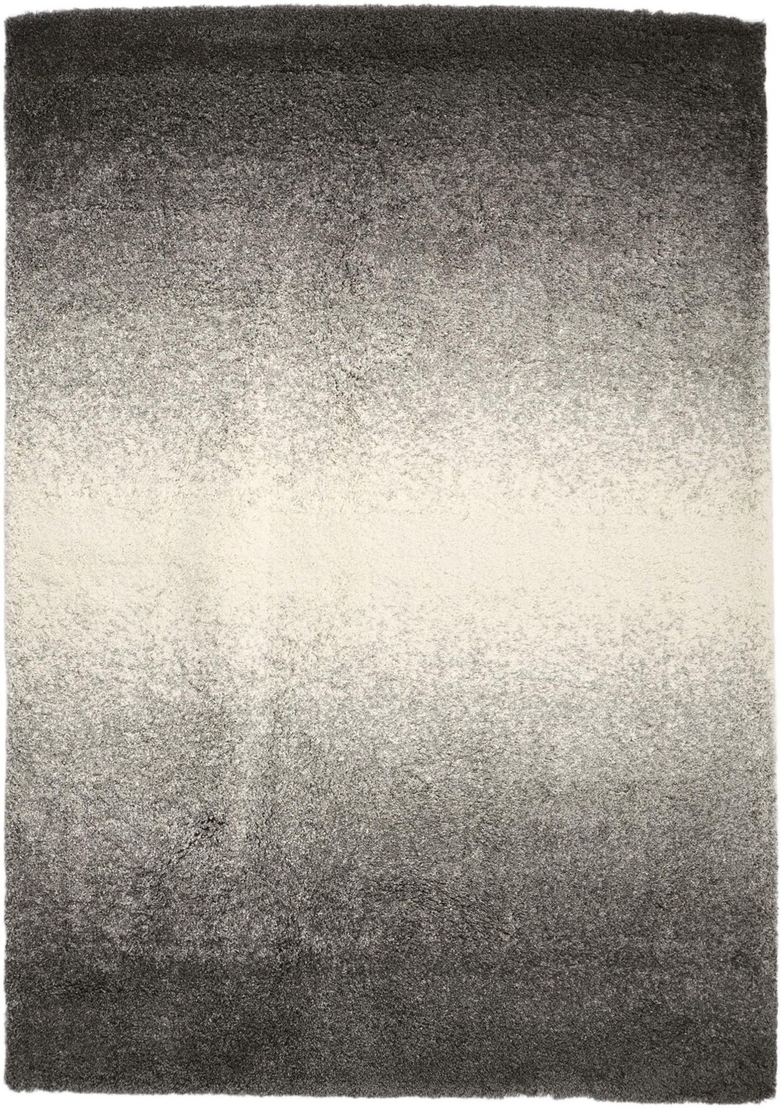 7' x 10' Dwyer · Gradient Shag Rug, charcoal, gray and cream